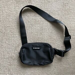 Unisex Be A Good Person Crossbody Bag